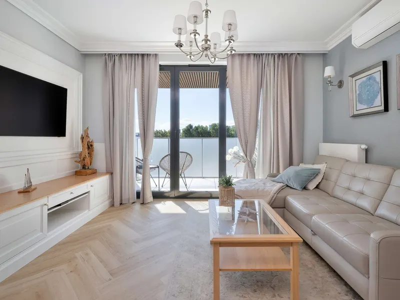 Aquamarin Apartment mit Balkon | In Strandnähe – Foto 1
