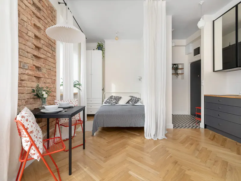Funktionales Studio mit Balkon | Parkplatz – Foto 1