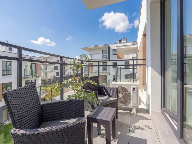 Nowoczesny Apartament z Garażem | Klimatyzacja | Balkon – zdjęcie 4