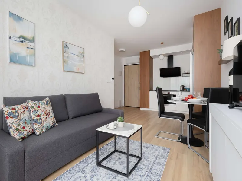 Nowoczesny Apartament z Garażem | Klimatyzacja | Balkon – zdjęcie 1