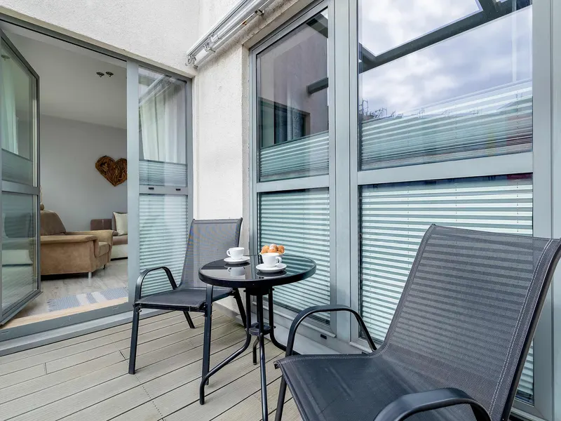 Helles Appartement mit Balkon | In Strandnähe – Foto 5