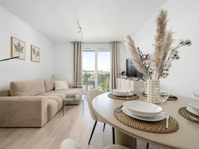 Modernes Studio mit Balkon | Kaffeemaschine – Foto 1