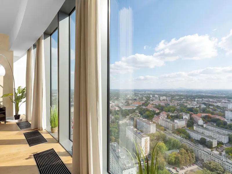 Jasny Apartament | Panoramiczny Widok na Miasto – zdjęcie 5