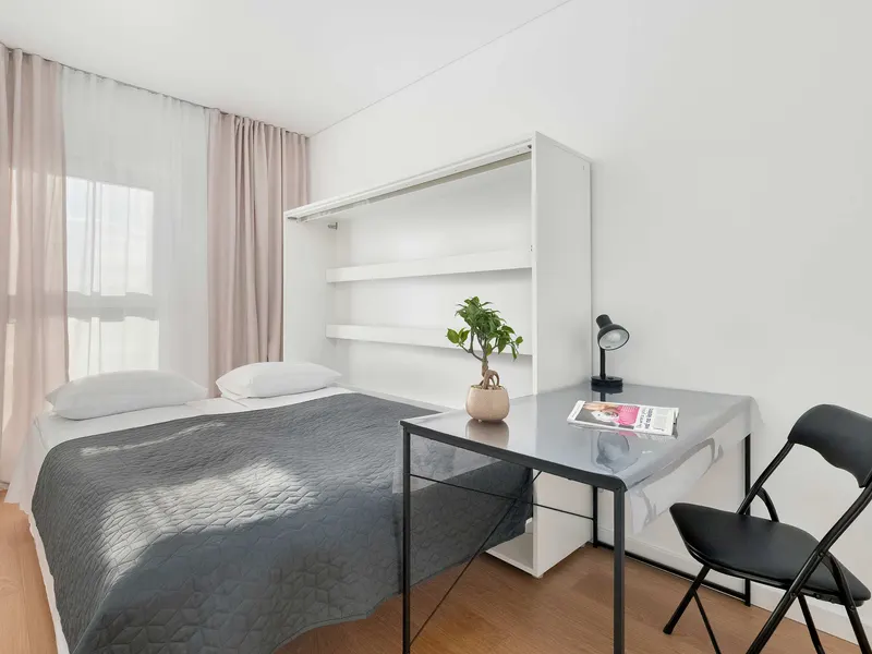 Bright Apartment with a Balcony | Parking | Workspace – photo 2
