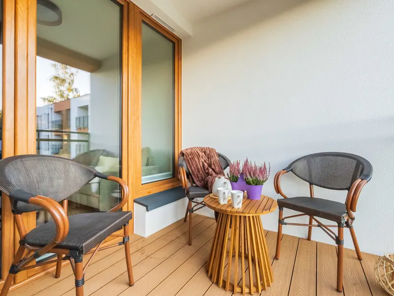 Modernes Appartement | Balkon | Klimaanlage – Foto 3
