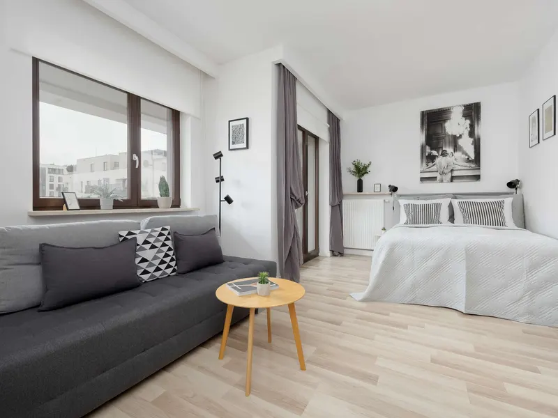 Nowoczesne Studio z Balkonem | Parking – zdjęcie 1