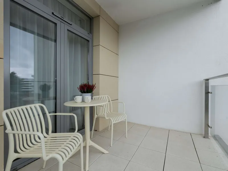 Klimatisiertes Appartement mit Balkon | Nah am Strand – Foto 3