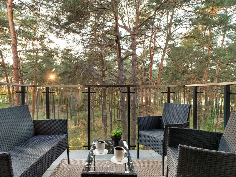 Relaksujący Apartament | Prywatna Sauna i Widok na Las – zdjęcie 5