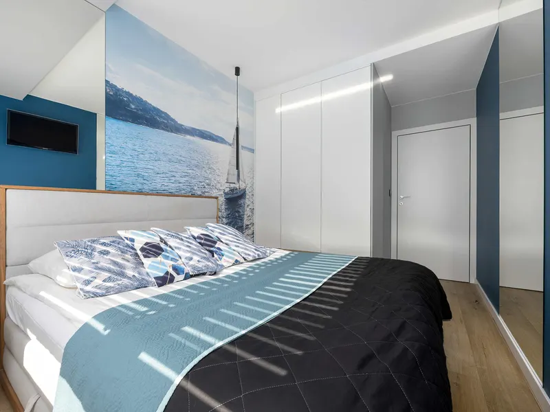 Modernes Apartment | Klimaanlage und Schreibtisch zum Arbeiten – Foto 2