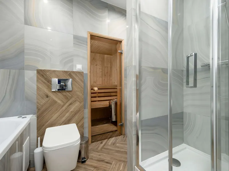 Komfortables Appartement | Eigene Sauna – Foto 4