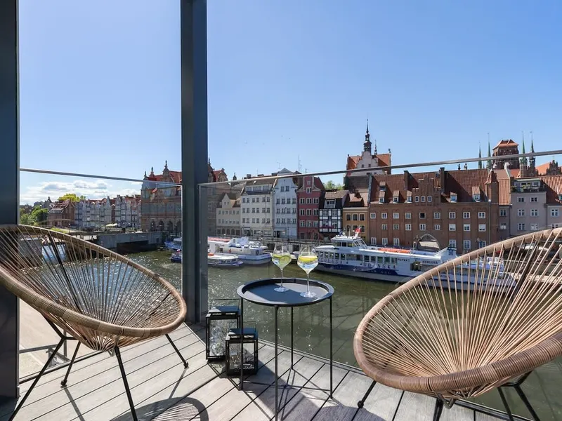 Stilvolles Appartement im Zentrum | Blick auf die Motława – Foto 4
