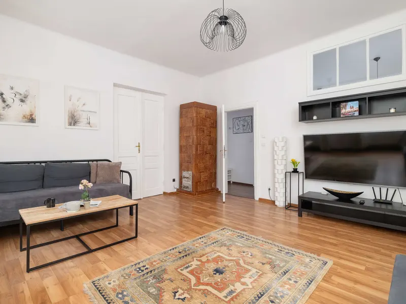 Rodzinny Apartament w Centrum | Dwie Sypialnie | Miejsce do Pracy – zdjęcie 5