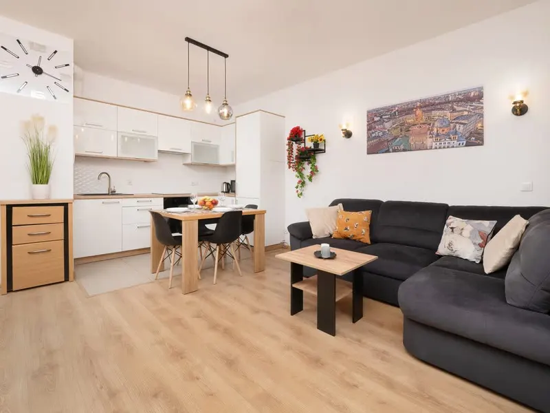 Stylowy Apartament | Balkon, Parking, Blisko Manufaktury – zdjęcie 2