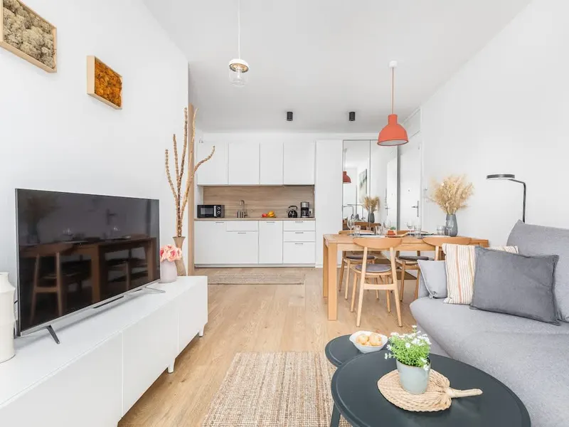Stylowy Apartament z Tarasem | 500 m do Plaży – zdjęcie 4