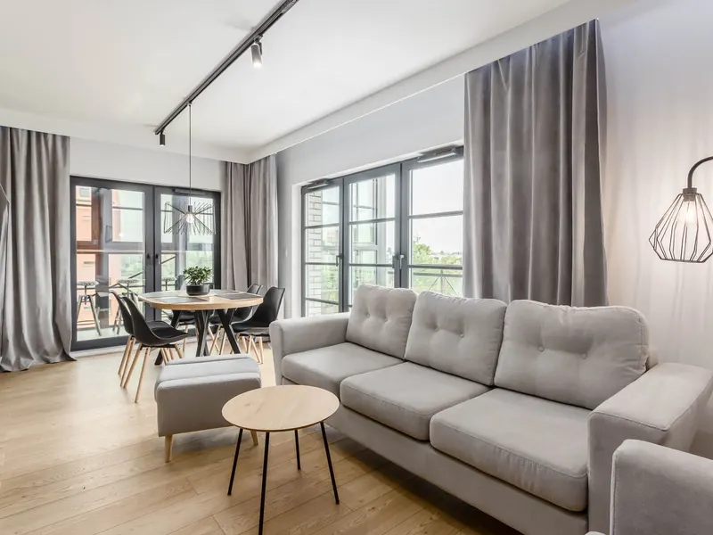 Stylowy Apartament z Balkonem | Główne Miasto | Parking – zdjęcie 2