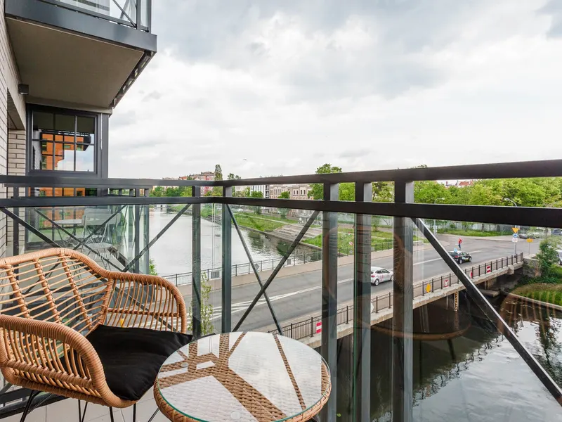 Stylish Studio in the Heart of Gdansk | Balcony | Granary Island – photo 4