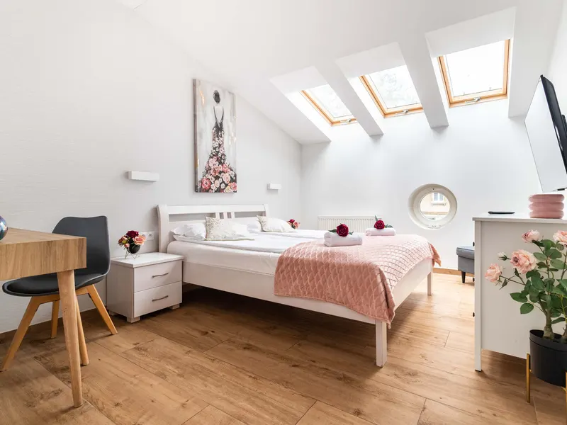 Przestronny Apartament na Poddaszu | Centrum Sopotu, Balkon – zdjęcie 3