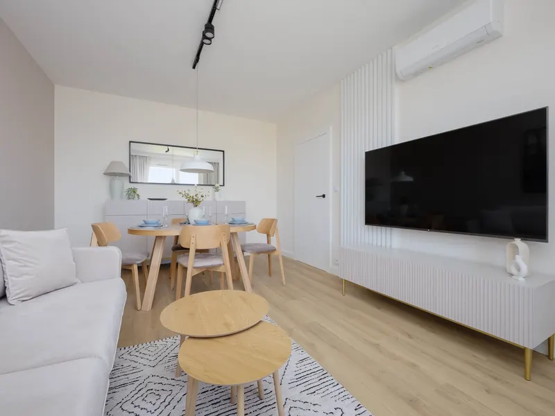 Klimatisierte Wohnung in Mokotow | Parkplatz und Balkon – Foto 4