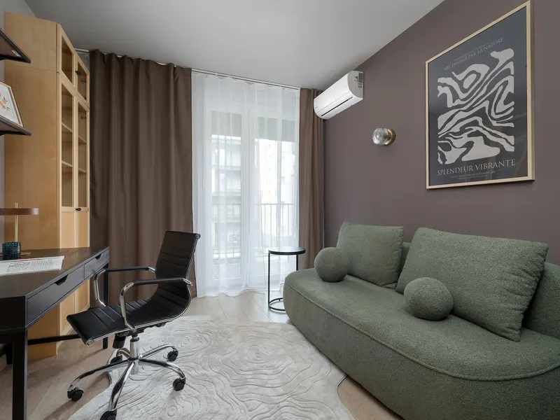 Geräumige Wohnung mit Balkon | Parkplatz | Arbeitsplatz – Foto 3
