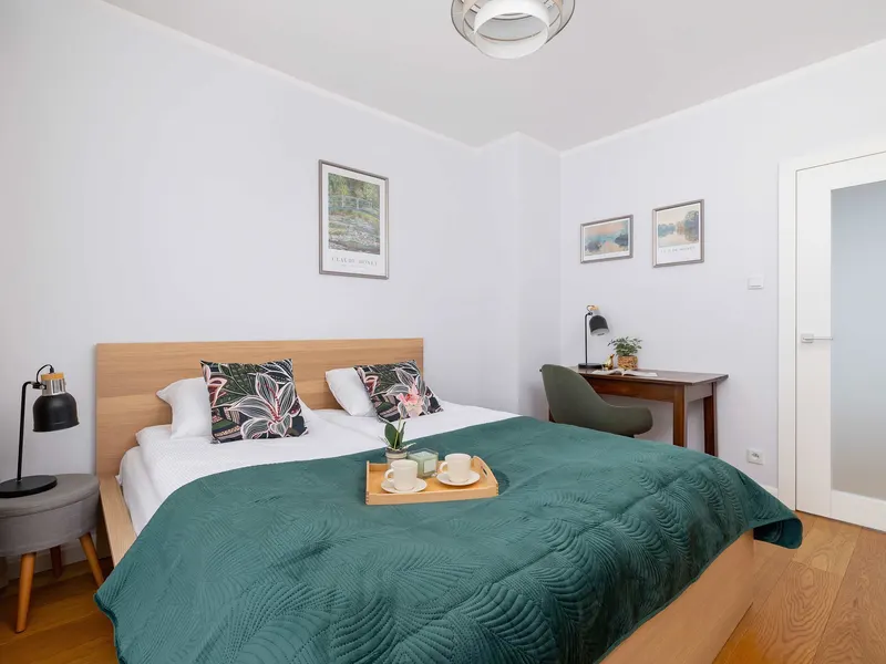 Stylowy Apartament z Balkonami | Parking | Miejsce do Pracy – zdjęcie 2