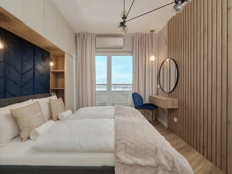 Elegancki Apartament | Klimatyzacja | Balkon | Miejsce do pracy – zdjęcie 2
