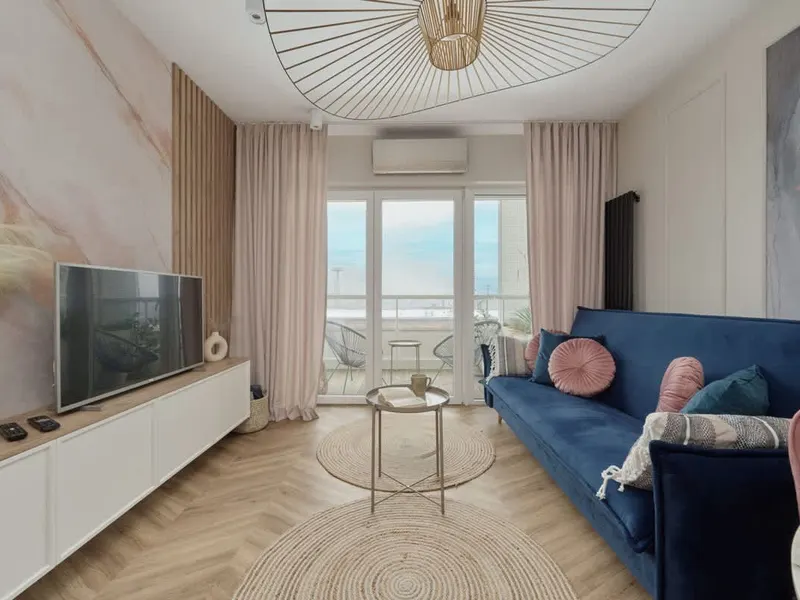 Elegancki Apartament | Klimatyzacja | Balkon | Miejsce do pracy – zdjęcie 1