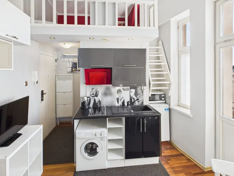 Przytulne Studio w Centrum | Balkon i Bliskość Łazienek – zdjęcie 5