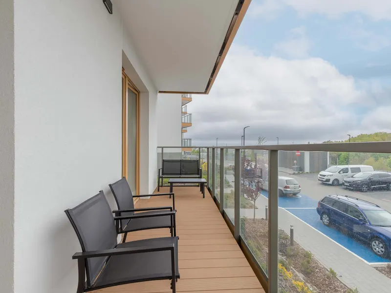Komfortowy Apartament | Dwie Sypialnie | Parking i Balkon – zdjęcie 3