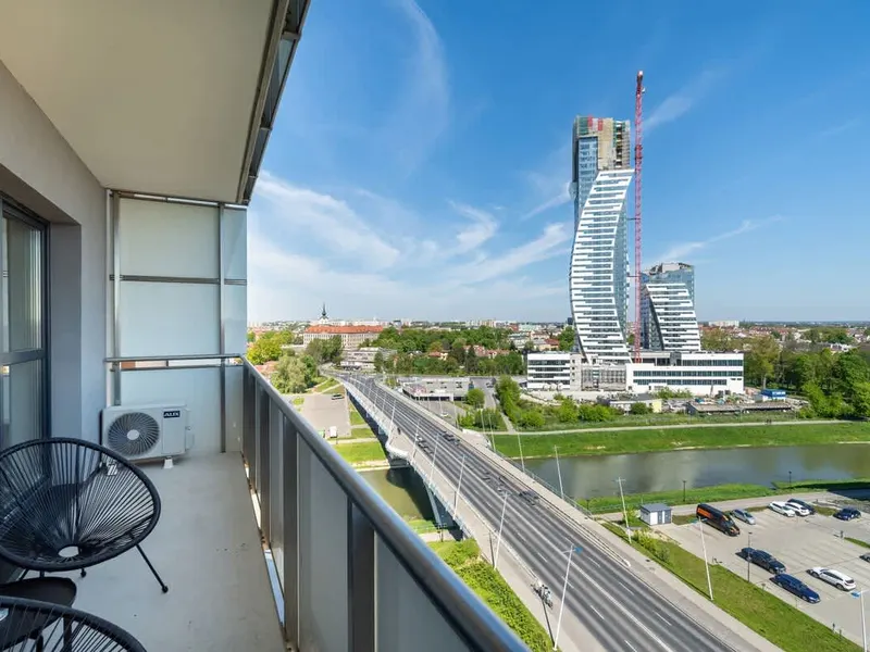 Stylowy Apartament z Balkonem | Parking – zdjęcie 4