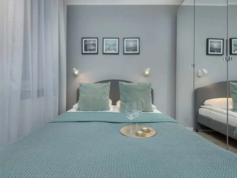Komfortowy Apartament dla 6 Osób | Balkon | Miejsce do pracy | 2 sypialnie – zdjęcie 2
