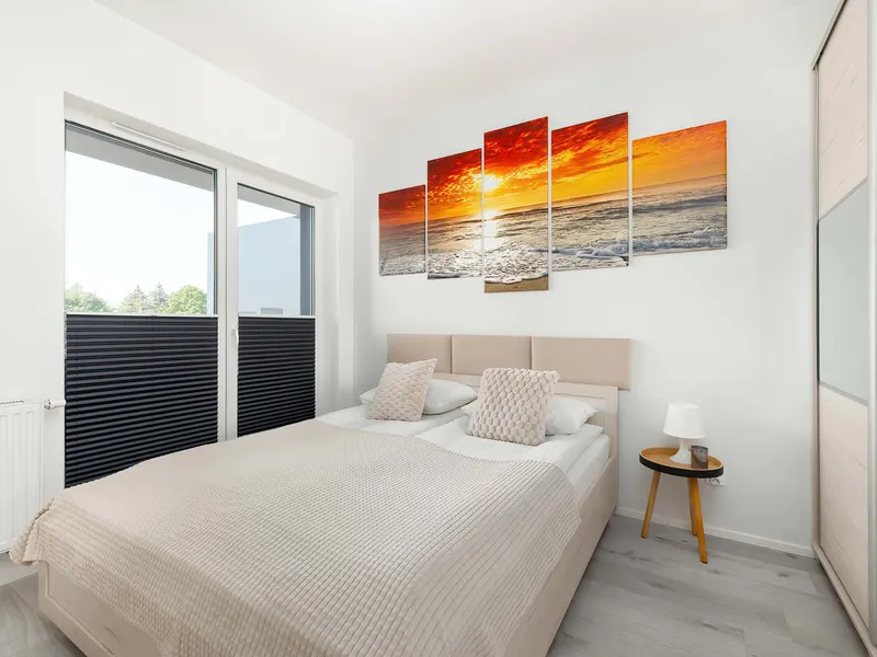 Jasny Apartament z Balkonem | Blisko Stacji PKP – zdjęcie 2