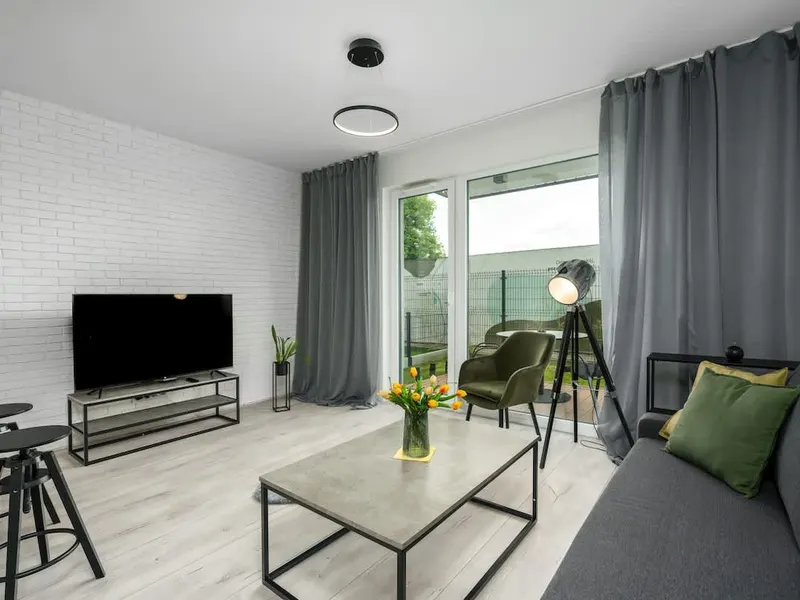 Stilvolle Wohnung mit Terrasse | Parkplatz und das Zentrum von Poznan – Foto 5