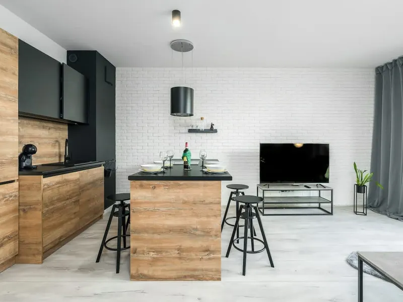 Stilvolle Wohnung mit Terrasse | Parkplatz und das Zentrum von Poznan – Foto 4