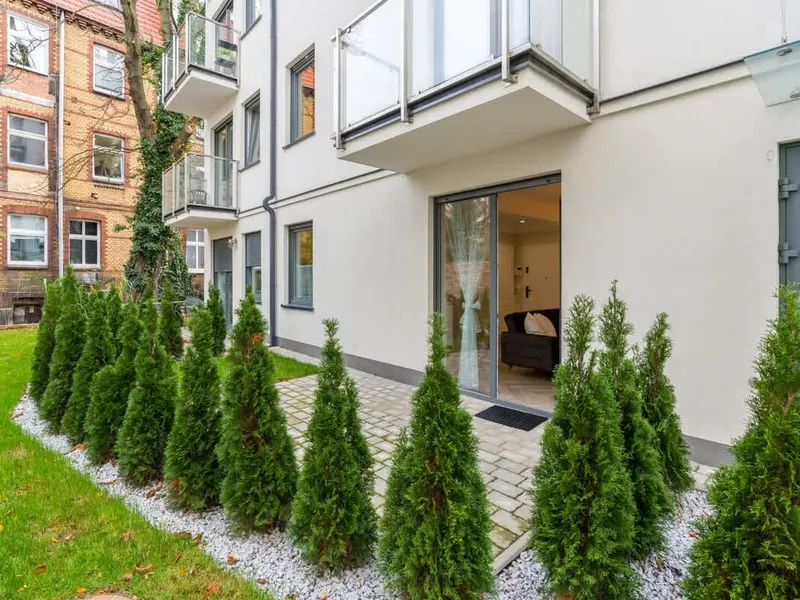 Atmosphärisches Studio mit Terrasse | 500 m zum Altstädter Ring – Foto 3