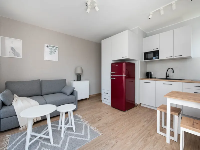 Gemütliches Studio in Gdynia | Balkon | In der Nähe des Bahnhofs – Foto 5