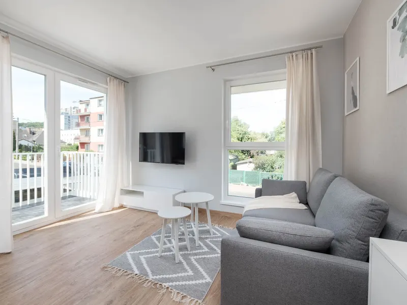 Gemütliches Studio in Gdynia | Balkon | In der Nähe des Bahnhofs – Foto 4