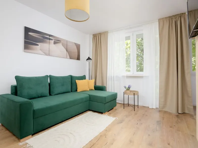 Przestronny Apartament dla 6 Osób | Balkon | Miejsce do Pracy – zdjęcie 1