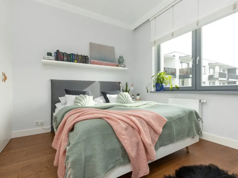 Elegantes Apartment in Wilanów | Balkon, Parkplatz – Foto 2