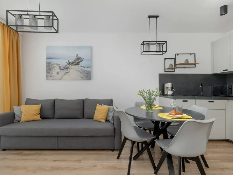 Nowoczesny Apartament dla 4 Osób | Umeblowany Balkon – zdjęcie 1