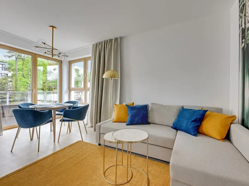 Stylowy Apartament dla 6 Osób | Balkon & Parking – zdjęcie 1
