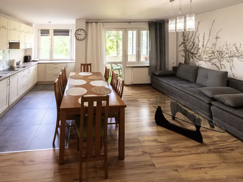Geräumige Wohnung für 7 Personen | Balkon | Krakau – Foto 4
