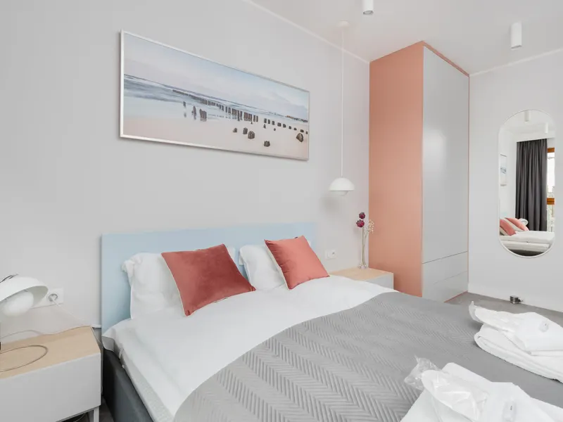 Nowoczesny Apartament blisko Plaży | Parking i Siłownia – zdjęcie 2