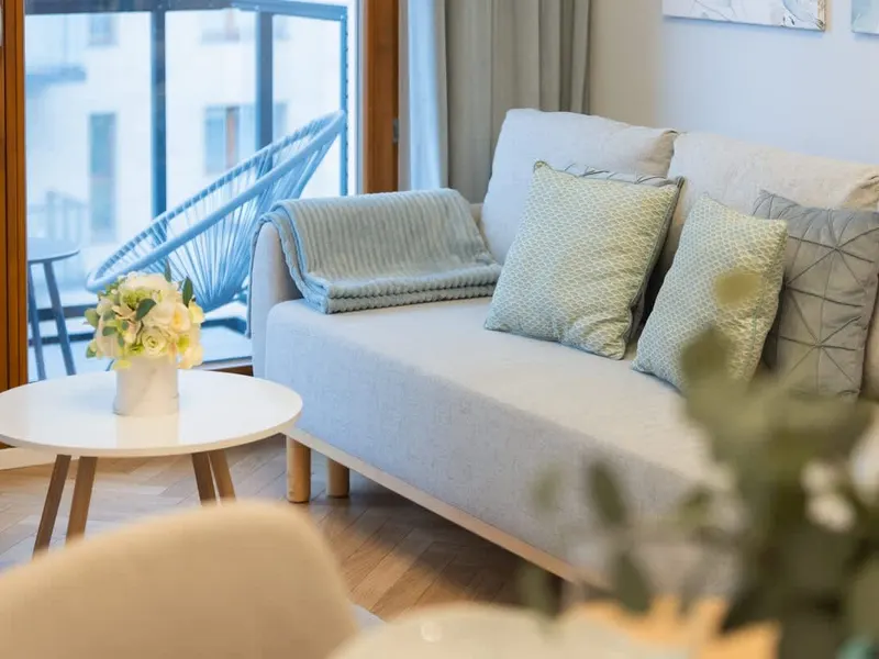 Nowoczesny Apartament | Parking, Balkon, Miejsce do Pracy – zdjęcie 5