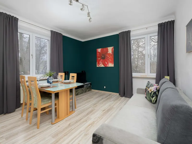 Kolorowy Apartament | Oddzielna Kuchnia | Blisko Lotniska – zdjęcie 4