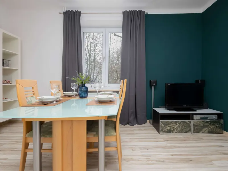 Kolorowy Apartament | Oddzielna Kuchnia | Blisko Lotniska – zdjęcie 5