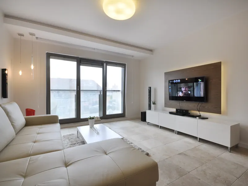 Apartment with River View | Pool, Sauna and Parking – photo 1