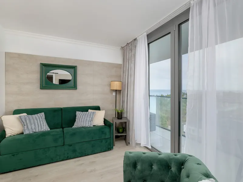 Modern Apartment with Sea View | Balcony, Parking – photo 1
