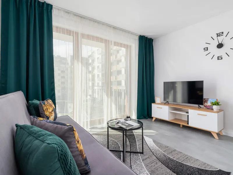 Nowoczesny Apartament | Balkon, Parking i Klimatyzacja – zdjęcie 2