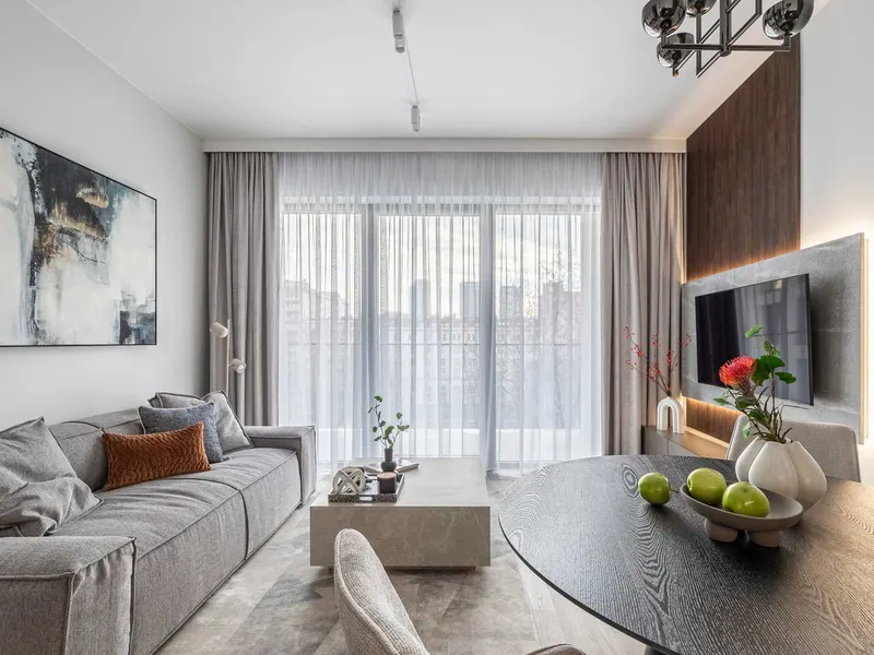 Stylish Apartment in Wola | Balcony, Parking, Air Conditioning – photo 1
