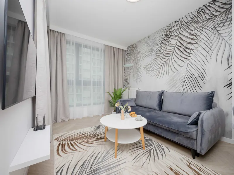 Stylowy Apartament w Centrum | Klimatyzacja i Balkon – zdjęcie 1